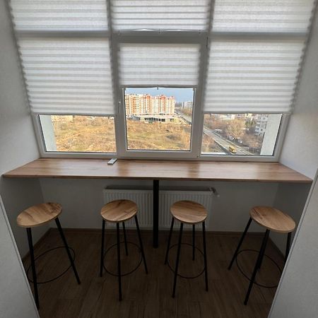 074 Апартаменты Жк Стожары Kiew Exterior foto